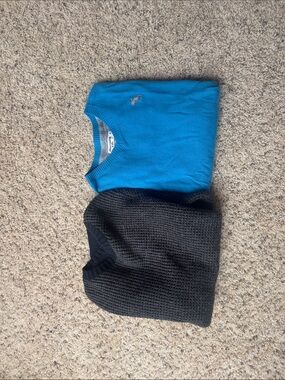 Abercrombie kids Teal and Charcoal youth Sweaters